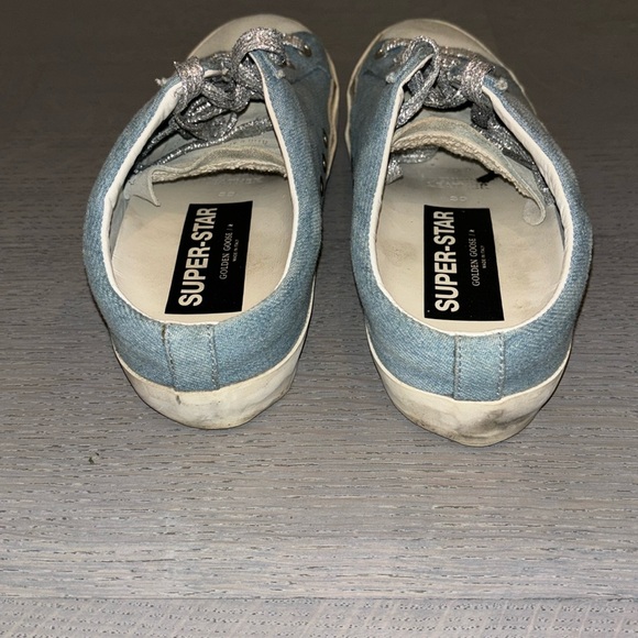 Golden Goose Super-Star Denim Mules - Picture 3 of 4